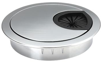 Kabeldurchlass Metall Bohrmaß Ø 50 mm schwarz matt mit Bürstendichtung Kabeldurchführung Außen-Ø 56 mm Kabeldurchlass Metall Bohrmaß Kabeldurchlass Metall Bohrmaß Kabeldurchlass Metall Bohrmaß