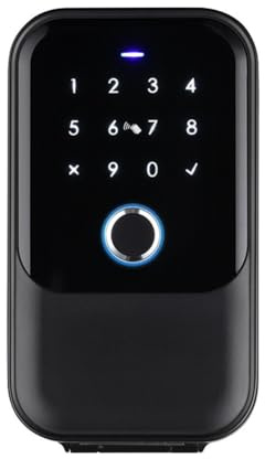 JANZU Wasserdichte Abdeckung, Tuya Code, Fingerabdruck, Bluetooth, WLAN, intelligenter Schlüsselkasten, App, Wandhalterung, Fernbedienung, Türschloss, Kombination
