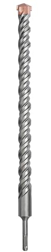 SDS Plus Steinbohrer, Bohrhammer, 40 x 460 mm, 1-9/16 x 18 (40 x 460 mm) | Betonbohrer für Ziegelzement, 2,5 x 39,6 x 45,7 cm