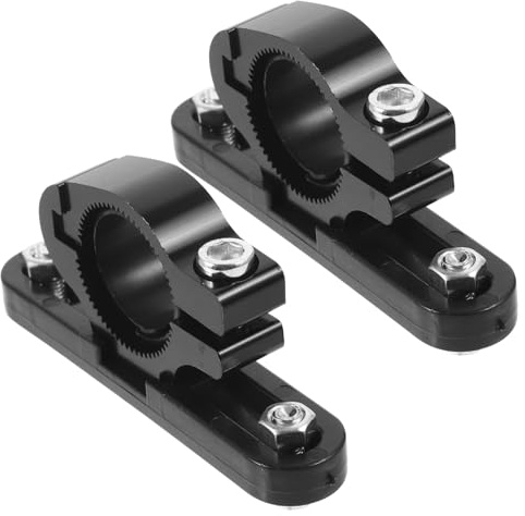 JOINPAYA 2Pcs Bike Bottle Cage Clamp Adapter Water Bottle Holder Mount for Mountain Road Electric Bikes Secure Seat Post Fit Replacement for Outdoor Cycling