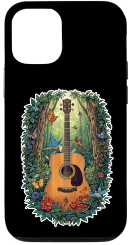 Cordes de Musique pour Guitare Acoustique Rock Rhythm Coque pour iPhone 12/12 Pro