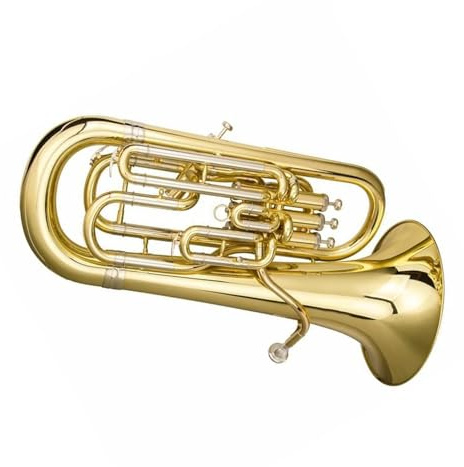 B Flat Major Three Key Tenor Horn Euphonium Beginner And Professional Performance Euphonium All-brass Instrument(3)