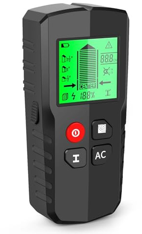 Leitungssuchgerät, 5 In 1 Wand Stud Finder Sensor Scanner for Holz Strom Metall AC Live Drähte Erkennung