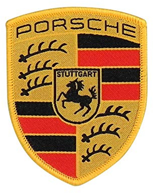Porsche Wappen Aufnäher WAP10706714