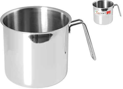 Home Ecopoint Lechera, Acero Inoxidable, Plata, 2,16 lt