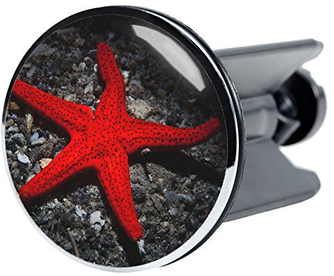 Sanilo Waschbeckenstöpsel Deep Sea, schöner Stöpsel für das Waschbecken, universal mit Motiv