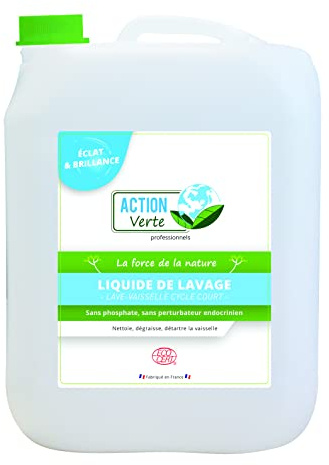 Action verte liquide de lavage Ecocert - Exclusivement réservé aux professionnels