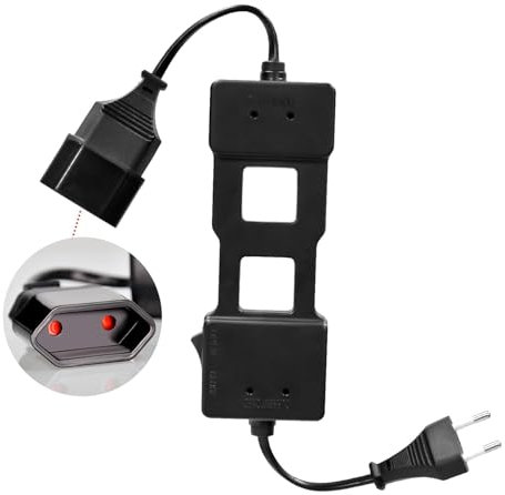 Séparateur de ligne CA, WapoRich Séparateur de ligne de courant CA 10x Testeur pour prises/pinces ampèremétriques et mesures de courant uA et mA avec multimètre