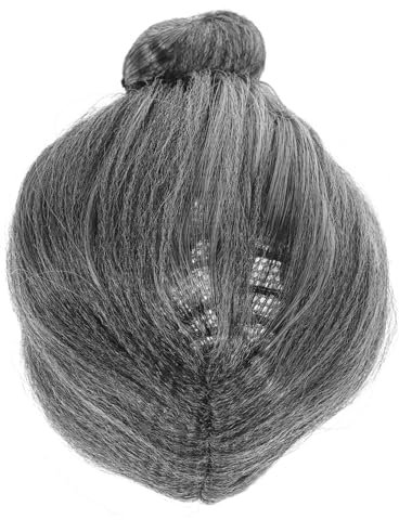 Alasum Oma Perücke Damen Cosplay Kostümperücke Realistisch Grau Mit Haarschaum Für Fasching Mottoparty Bühne