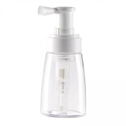 FashionCha 2x Flacon Pulvérisateur de Poudre de Barbier 140 Ml pour Coiffure Léger et Voyage