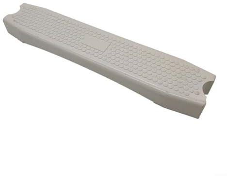 FACAIIO 49CM Swimming Pool Ladder Replacement Step Non-Slip Plastic Rung for Above-Ground In-Ground Pools White