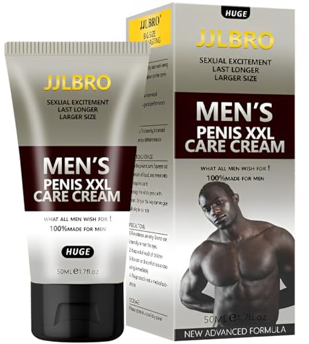 Penisvergrößerung Creme XXL 50ml – Massageöl für Männer zur Pflege & Intim-Massage – Penis Gel mit hautfreundlicher Formel für große Wirkung – Ideal mit Penis Extender & Penis Pumpe