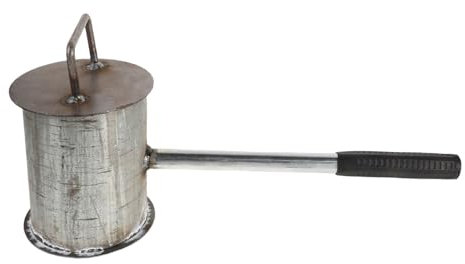 Luxshiny Estintore Portatile per BBQ e Uso Esterno Secchio di Sicurezza Antincendio per Campeggio Design Unico per Estinzione Rapida del Facile da Usare e Manutenere