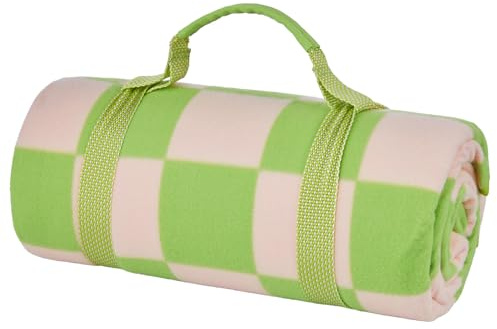 BUTLERS Picknickdecke Outdoor 200x200 cm - GET Together - waschbare Campingdecke XXL mit Klettverschluss und Tragegriff | Stranddecke für Garten, Ausflüge & Park | Picknick Matte wasserabweisend