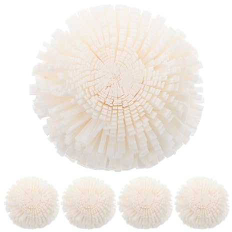 SEWACC 5pcs Flower Scent Diffuser Sticks with Artificial Chrysanthemum Heads for Reed Oil Diffusers Multichannel Aroma Diffusing Design Floral Home and Office Decor Safe Fragrance
