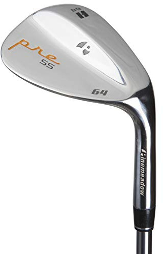 Pinemeadow Pre Wedge (Right-Handed, Steel, Regular, 64-Degrees), Black