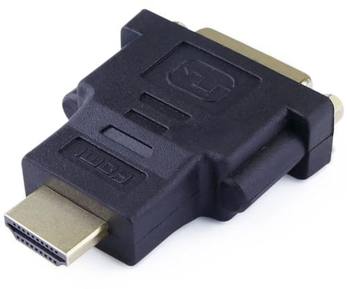 BeMatik - Adaptador HDMI de Tipo HDMI-A Macho a DVI-D Hembra