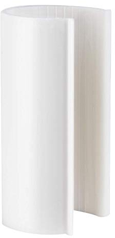 Snap Clamp 1 Inch Wide X 4 Inches for 1 PVC Pipe White (10 Per Bag)
