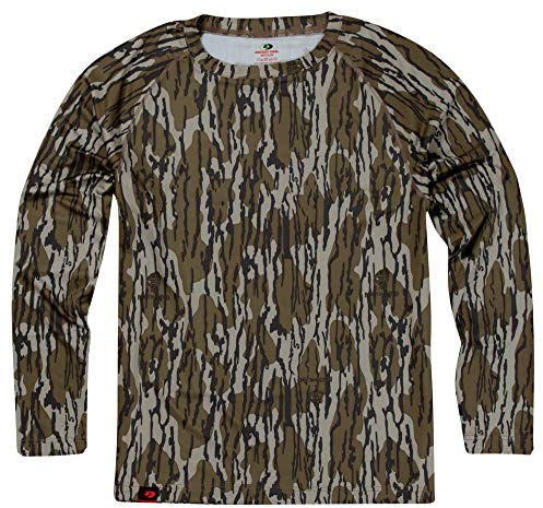 Mossy Oak mäns jaktskjorta kamouflagekläder långärmad
