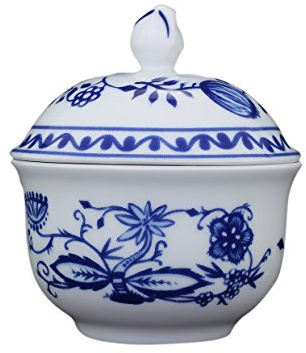 Eschenbach Porcelaine Group Romantika Sucrier 0,15 l Porcelaine, Motif Oignon, 1 x 1 x 1 cm