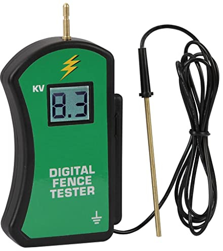 Kerbl 441229 Digital Voltmeter zur Exakten Messung der Spannung am Zaun