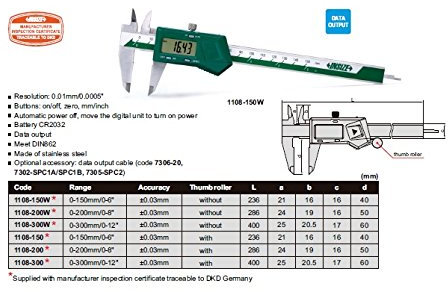 CALIBRE DIGITAL (0-300/0-12´´)