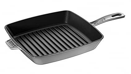 Gemini/Rod Grill Pan Metal Graphite Grey 26 cm x 26 cm
