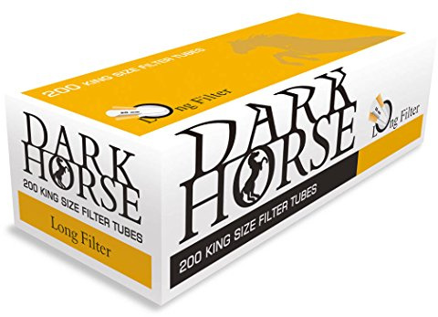 Dark Horse Long Filter Zigarettenhülsen 10 Boxen (2000 Hülsen)