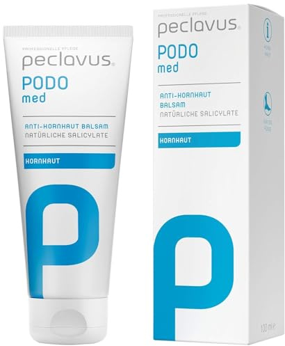 peclavus PODOmed Anti-Hornhaut Balsam 100 ml | Balsam gegen Hornhaut | erweicht & entfernt effektiv | NATRUE-zertifizierte Naturkosmetik