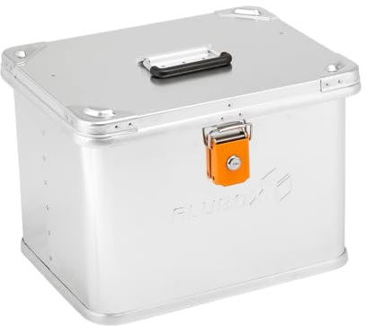 Alubox Motorrad Top-Case ABX-M35-35 Liter, Aluminium