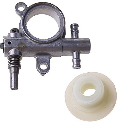 WOWOWO 2500/3800 Pezzi di Ricambio per Motosega Pompa Olio per Motosega con ingranaggio a Vite Senza fine per 25CC