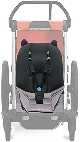 Storchenbeck Kinderanhänger Sitzauflage Fahrradanhänger Stützkissen Komfort Sitzpolster Universal Sitzverkleinerer mit atmungsaktivem 3D Netzmaterial