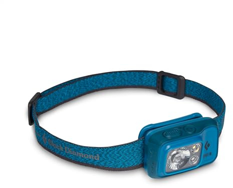 Black Diamond Spot 400-R Stirnlampe Kopflampe | 400 Lumen, für Wandern, Camping, Laufen, Rucksackreisen, Notfälle, Reisen und Trailrunning