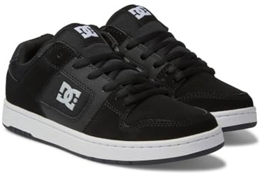 DC Shoes Manteca - läderskor för män, Svart och vit, 42.5 EU