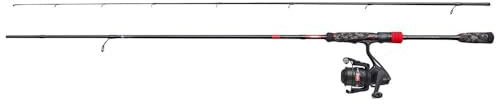 Berkley URBN II Angelköder Combos – Rute und Rolle Combo für den Einstieg beim Raubfischfang. Wählen Sie aus Jigger, Dropshotter, Finesse oder Allrounder-Kits, 2.1, Schwarz