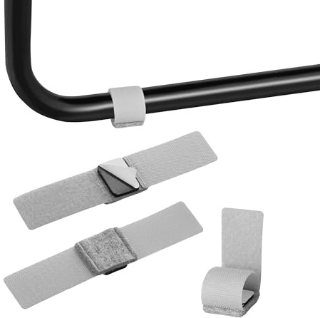 kwmobile Feltro Protettivo per Sedie - Set di 4 Feltrini Sedie Adesivi e Regolabili - Protezione Pavimento AntiGraffio e Antirumore - 14,5 x 3cm Grigio