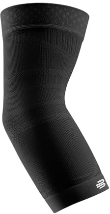Bauerfeind Armbågsärm Sports kompression Elbow Support, 1 unisex armbågsbandage med kompression, för basket, friidrott och för boll- och slagsporter, höger och vänster