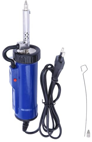 Respicefinem Bomba Desoldadora Sucker de Soldadura 30W Pistola Desoldadora Eléctrica Completamente Automática Herramienta de Bomba Desoldadora Mecha de Soldadura Mecha Desoldadora