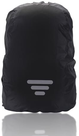 Sac à Dos Imperméable,Anti-Poussière, Anti-Pluie, Housse De Protection Réfléchissante Bande Protège,Resistente Alle Abrasioni Durevole,Convient Pour Randonnée Camping Voyages Cyclisme S(18L-30L)