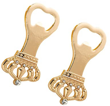 djgkENVQ Apribottiglie, 2 Pezzi Apribottiglie Portatile Apribottiglie con Maniglia Apribottiglie in Acciaio Inox Apriscatole Apriscatole Apriscatole Tappo for Birra Bottiglia in Acciaio Inox Vintage