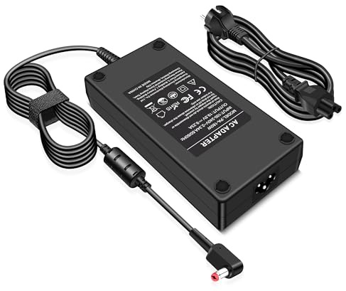 180W Ladekabel für Acer Nitro 5 7 AN515-53 AN515-54 AN515-55 AN517-41 AN715-52 AN715-55 Predator Helios 300 PH317-51 PH317-52, Predator Triton 300 PT314-51 Laptop Ladegerat Netzteil