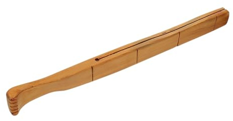VALICLUD Martillo De Masaje Rascador De Espalda De Madera Herramienta De Masaje Relajante Masajeador De Madera Para Aliviar El Picor Para Uso Casa o Gimnasio