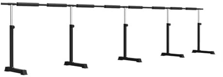 GLJTUO Ballettstange, Freistehende Ballettstange Aus Stahl, 4,8 M, Für Fitnessstudios Und Tanzstudios, Stretching-Fitness-Tanzstange Für Erwachsene, Robuste Und Verstellbare Ba,4.76 m/15.6 ft