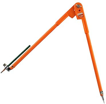NUOBESTY Compás De Precisión Para Carpintero Herramienta De Marcado y De Gran Diámetro Ajustable Para Bricolaje Herramienta Manual De Marcado y Para Carpintería Compás De Carpintero