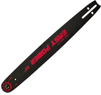Guía de motosierra de 50 cm de fiabilidad, hecha de acero resistente al desgaste para un uso prolongado sin deformación, 550 mm de longitud