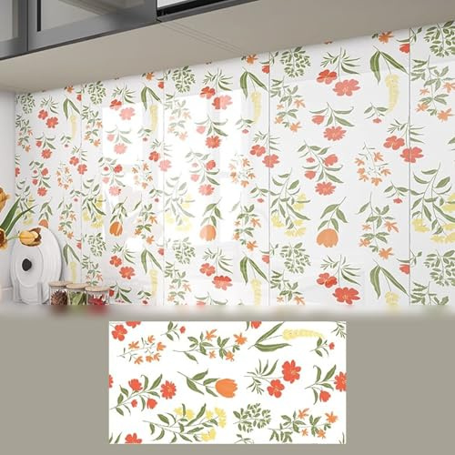 Minglez Dalle de Plafond Papier Peint Autocollant pour Plafond de Cuisine, Panneau Décoratif pour Plafond et Mur Insonorisant, Dalles de Faux Plafond de 30 x 60cm pour Murs en Vinyle(C,90 Pack)