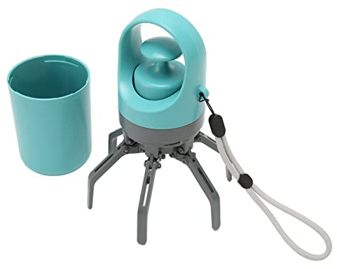 Yosoo Health Gear Paletta per Escrementi di Cane, Portatile per Escrementi di Animali Domestici a Sei Artigli a Contatto Zero con Dispenser per Sacchetti per Passeggiate All'aperto