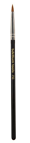 Bdellium Tools Professional Makeup Brush - Maestro Series 710 Eye Liner - With Soft Synthetic Fibers, For Creating Various Liner Styles (Black, 1pc)