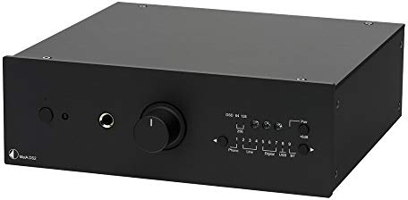 Pro-Ject MaiA DS2, Stereo-Vollverstärker mit 9 Eingangsoptionen & App-Steuerung (Schwarz)