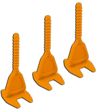 Croisillons carrelage autonivelant 3 mm | 1000 clips 3mm 3-22 mm I Shaffer pro | compatible 20mm I système nivellement à visser | aide la pose de carreaux pour pose Sols/murs